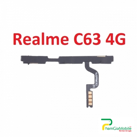 Dây Cáp Nút Nguồn Âm Lượng Realme C63 4G Âm Lượng Power & Volume Button Flex Cable